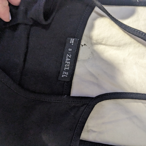 Zaful black bodysuit - Picture 3 of 4